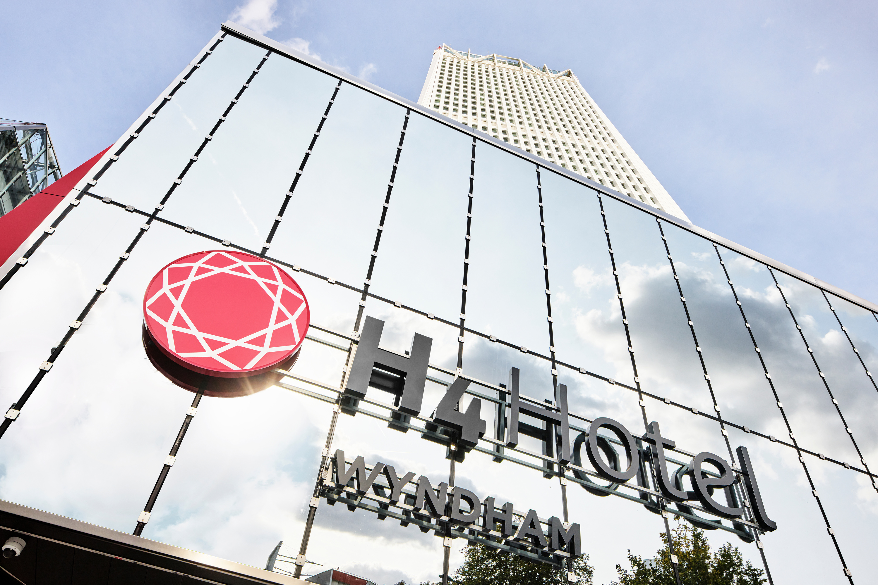 Exterior of H4 Wyndham Paris Pleyel hotel in Saint-Denis, Other than US/Canada