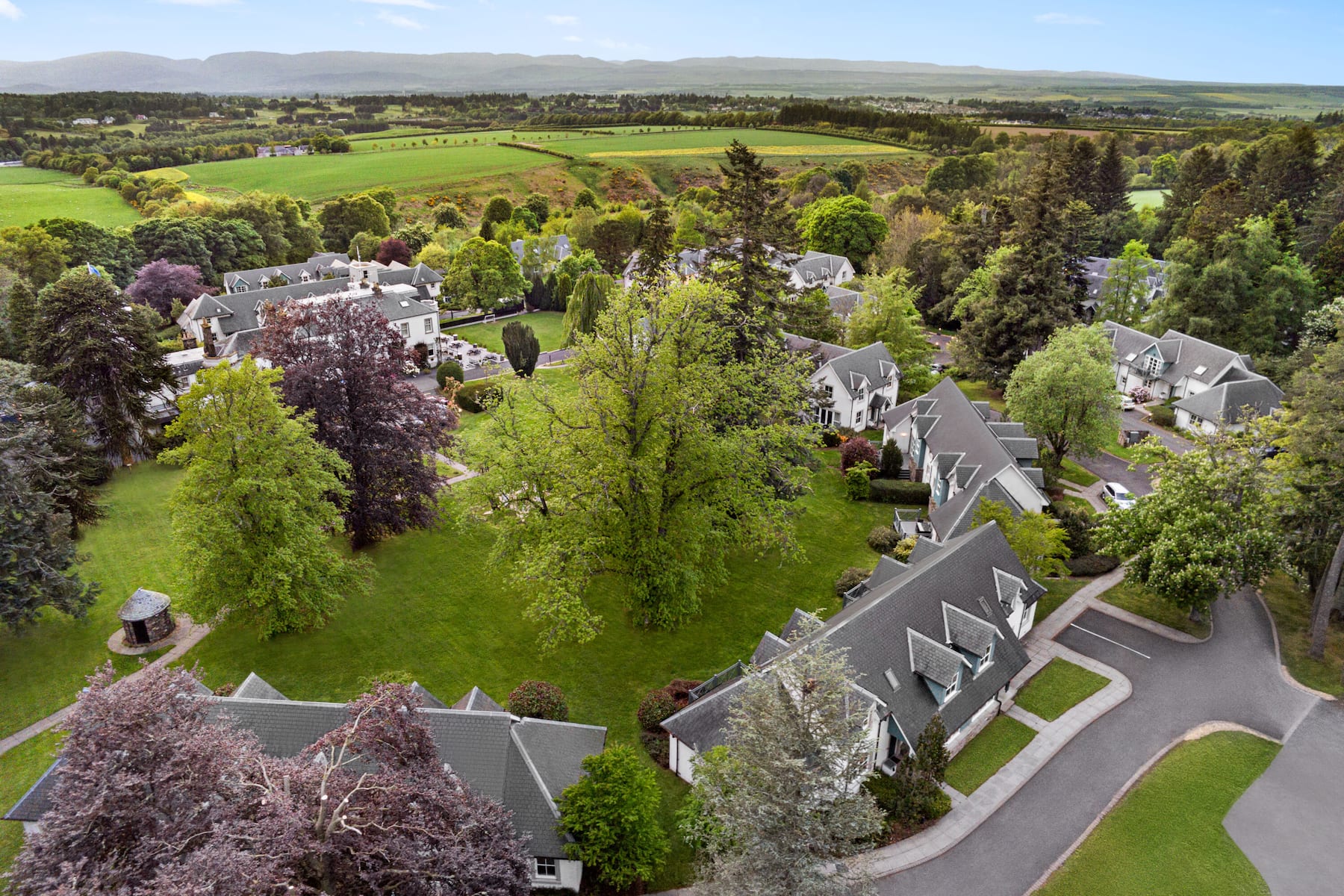 Exterior of Wyndham Duchally Country Estate hotel in Auchterarder, Other than US/Canada
