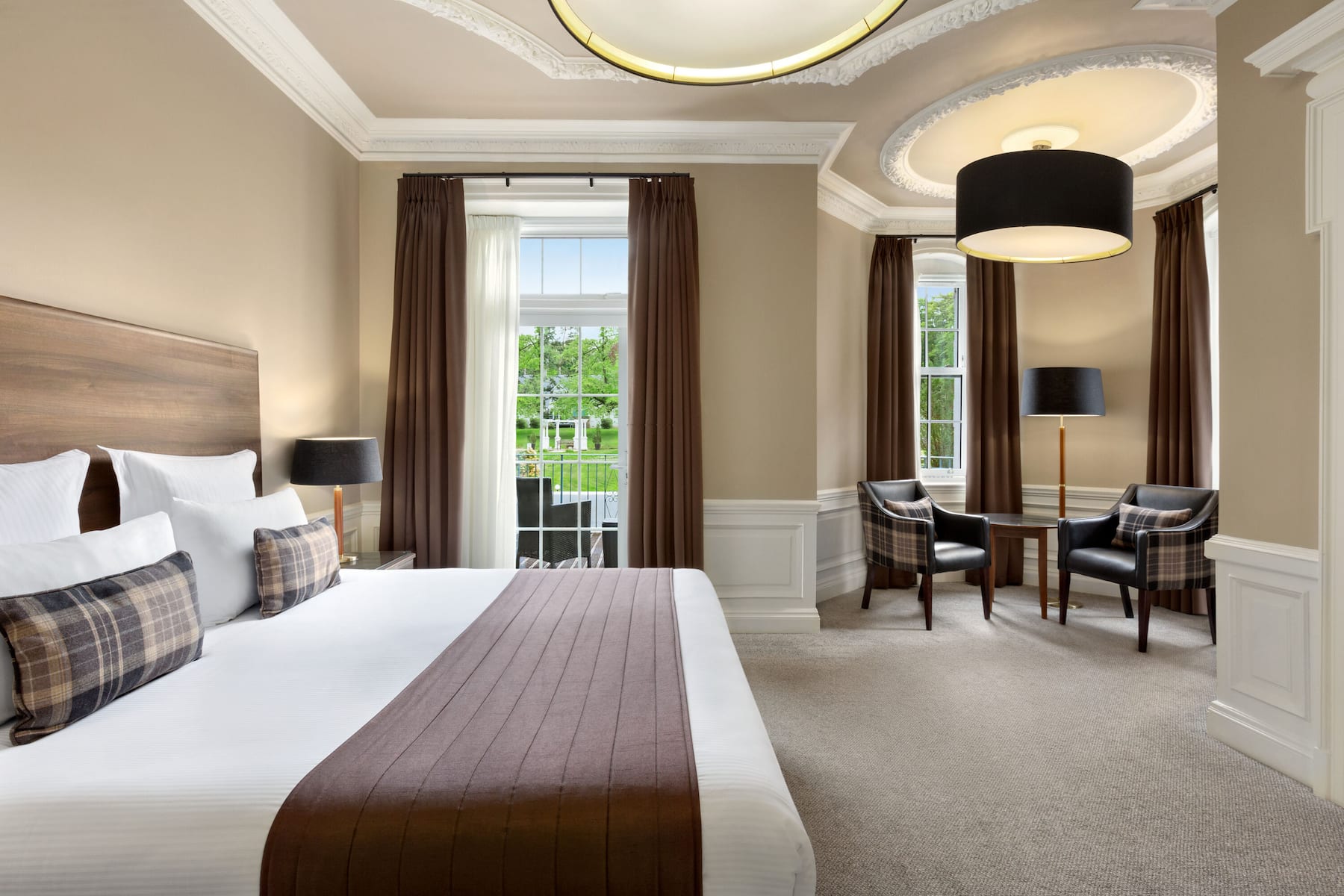 Guest room at the Wyndham Duchally Country Estate in Auchterarder, Other than US/Canada