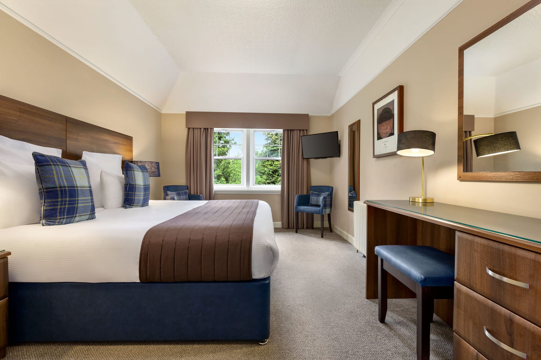 Guest room at the Wyndham Duchally Country Estate in Auchterarder, Other than US/Canada