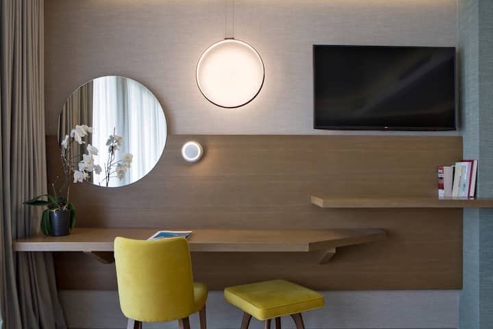 Guest room at the Wyndham Athens Residence in Athens, Other than US/Canada