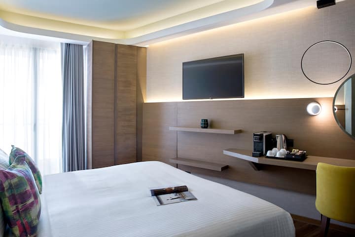 Guest room at the Wyndham Athens Residence in Athens, Other than US/Canada