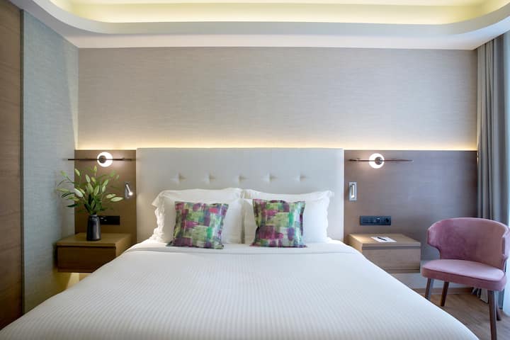 Guest room at the Wyndham Athens Residence in Athens, Other than US/Canada