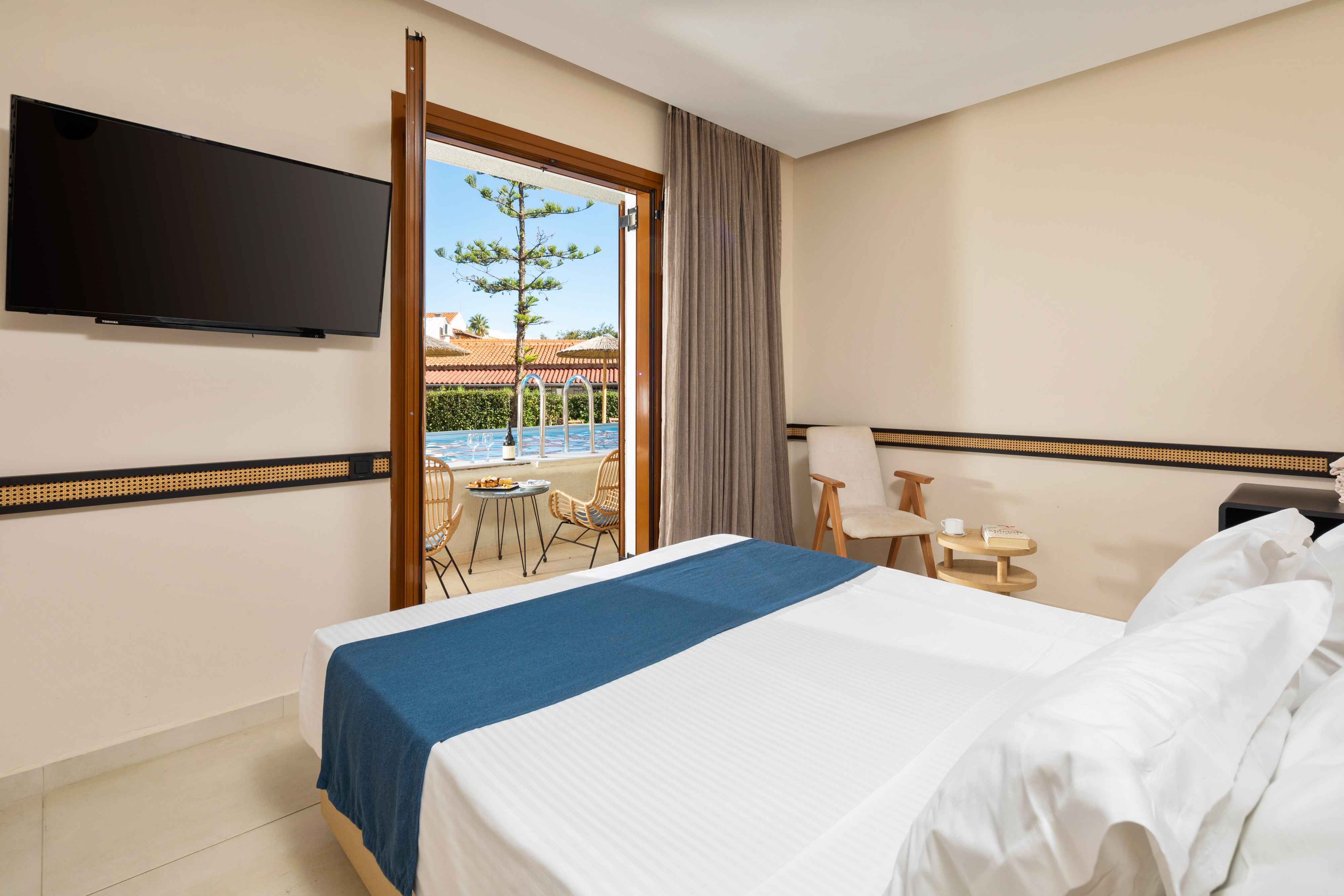 Guest room at the Wyndham Corfu Acharavi in Corfu, Other than US/Canada