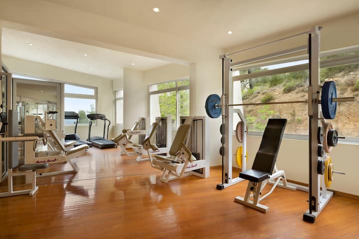 Fitness room at Wyndham Loutraki Poseidon Resort in Loutraki, Other than US/Canada