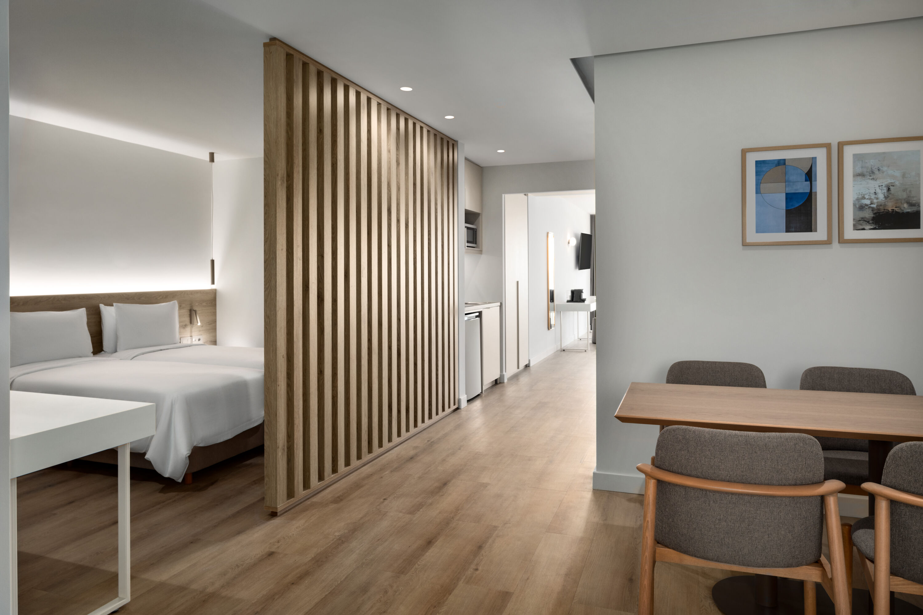 Guest room at the Wyndham Residences Piraeus Marina Zeas in Piraeus, Other than US/Canada