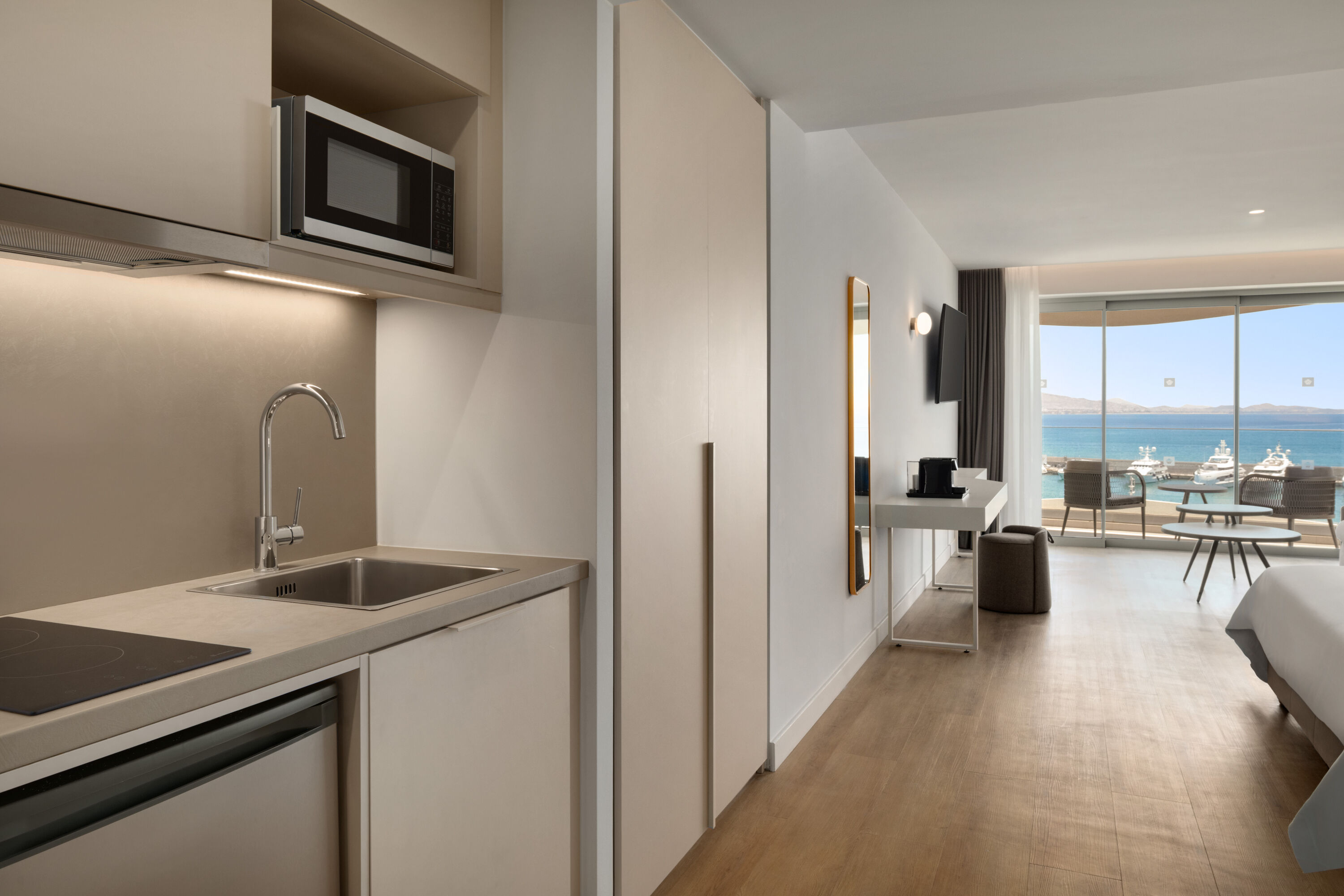 Guest room at the Wyndham Residences Piraeus Marina Zeas in Piraeus, Other than US/Canada