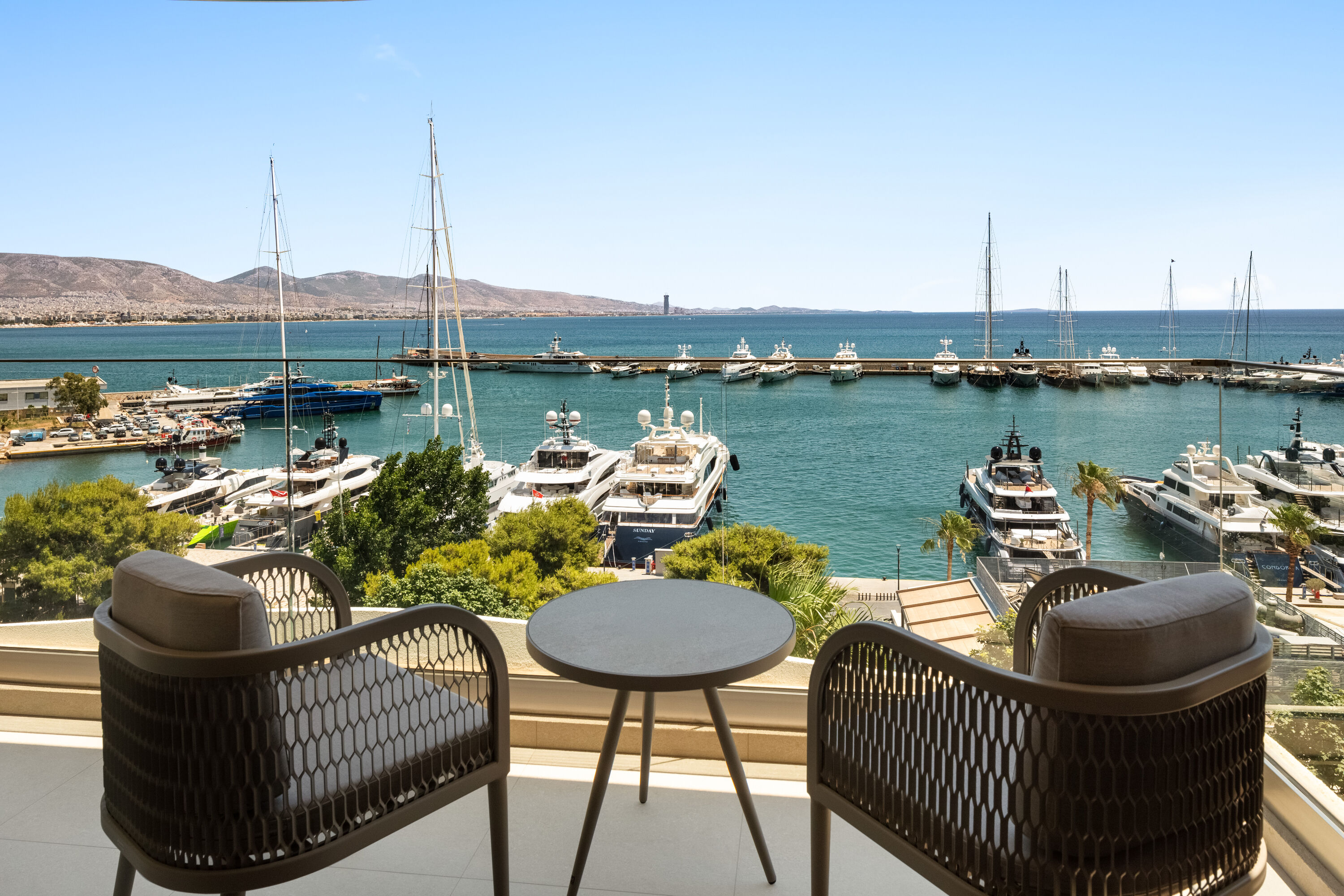 Guest room at the Wyndham Residences Piraeus Marina Zeas in Piraeus, Other than US/Canada