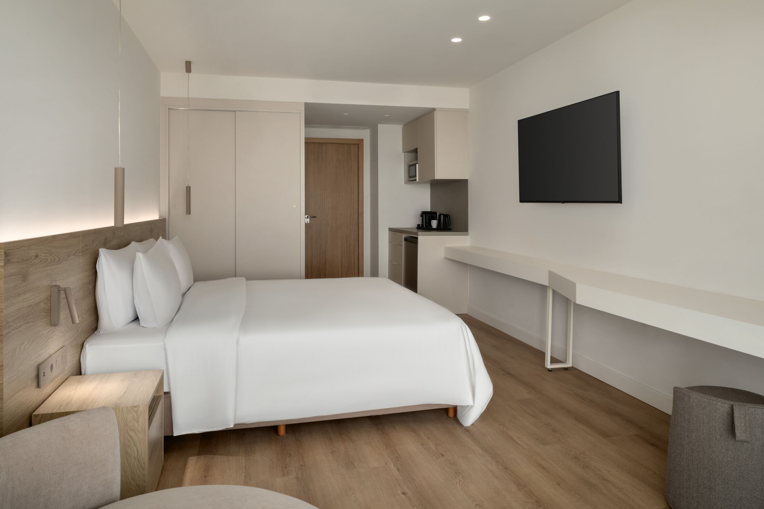 Guest room at the Wyndham Residences Piraeus Marina Zeas in Piraeus, Other than US/Canada