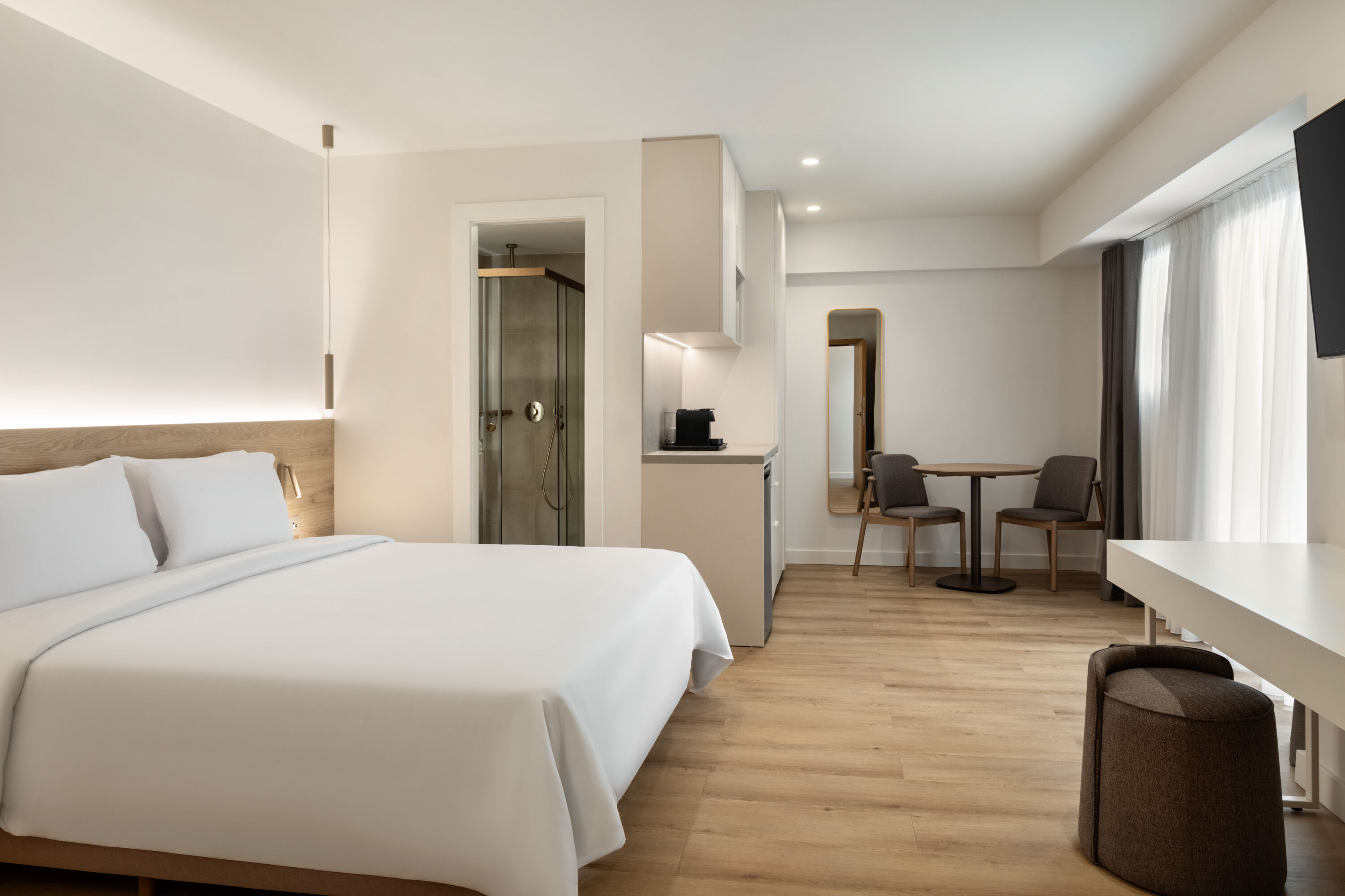 Guest room at the Wyndham Residences Piraeus Marina Zeas in Piraeus, Other than US/Canada