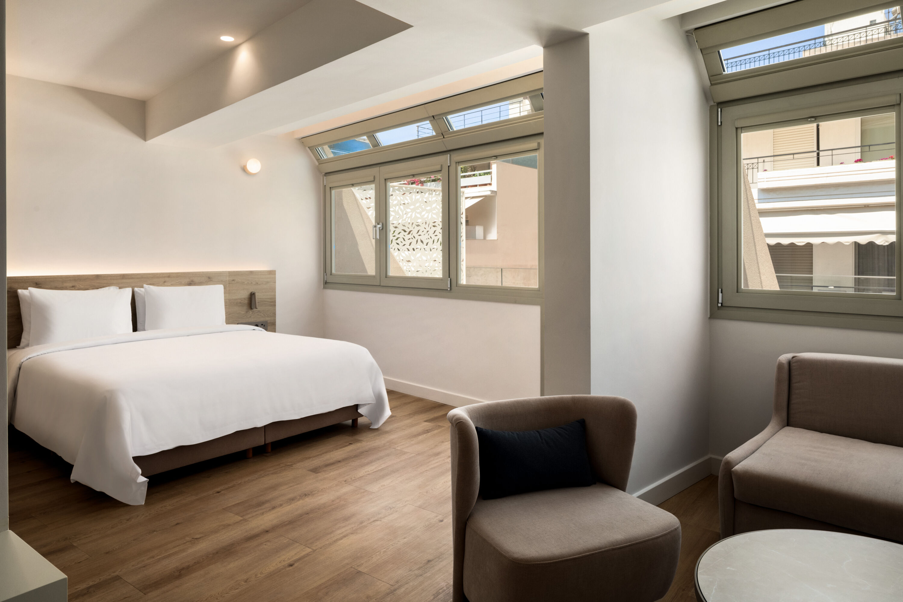 Guest room at the Wyndham Residences Piraeus Marina Zeas in Piraeus, Other than US/Canada