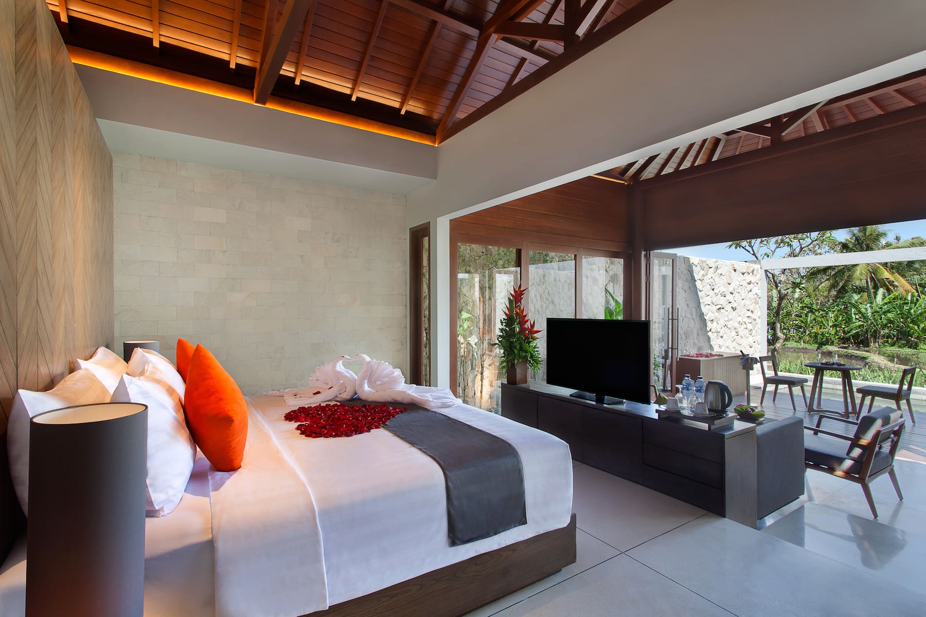Guest room at the Wyndham Tamansari Jivva Resort Bali in Bali, Other than US/Canada