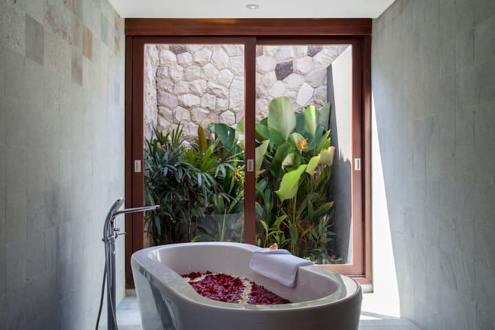 Guest room at the Wyndham Tamansari Jivva Resort Bali in Bali, Other than US/Canada