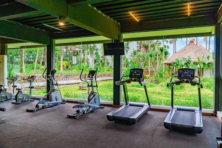 Fitness room at Wyndham Tamansari Jivva Resort Bali in Bali, Other than US/Canada