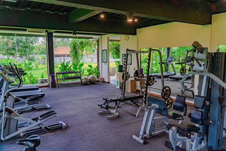 Fitness room at Wyndham Tamansari Jivva Resort Bali in Bali, Other than US/Canada