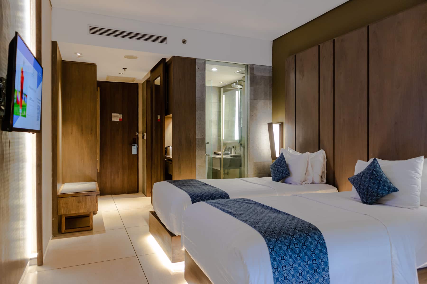 Guest room at the Wyndham Tamansari Jivva Resort Bali in Bali, Other than US/Canada