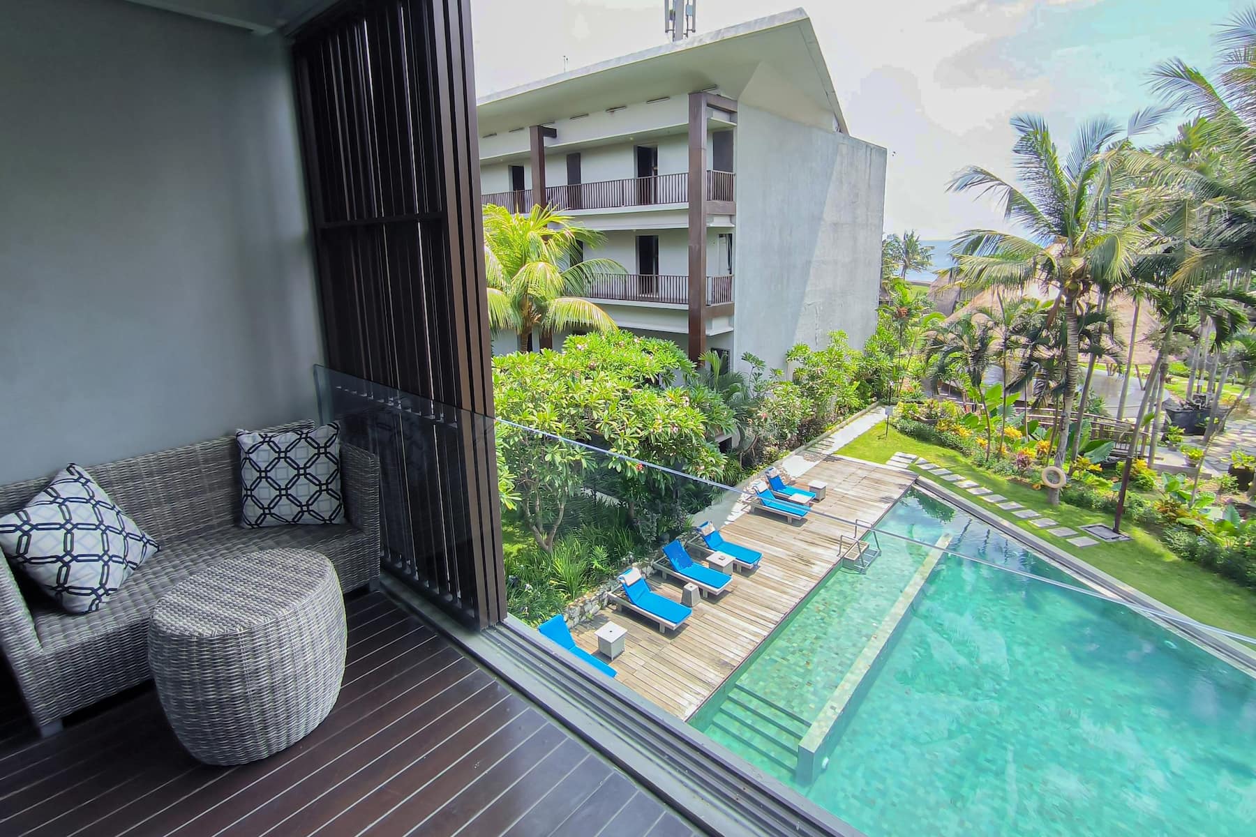 Guest room at the Wyndham Tamansari Jivva Resort Bali in Bali, Other than US/Canada