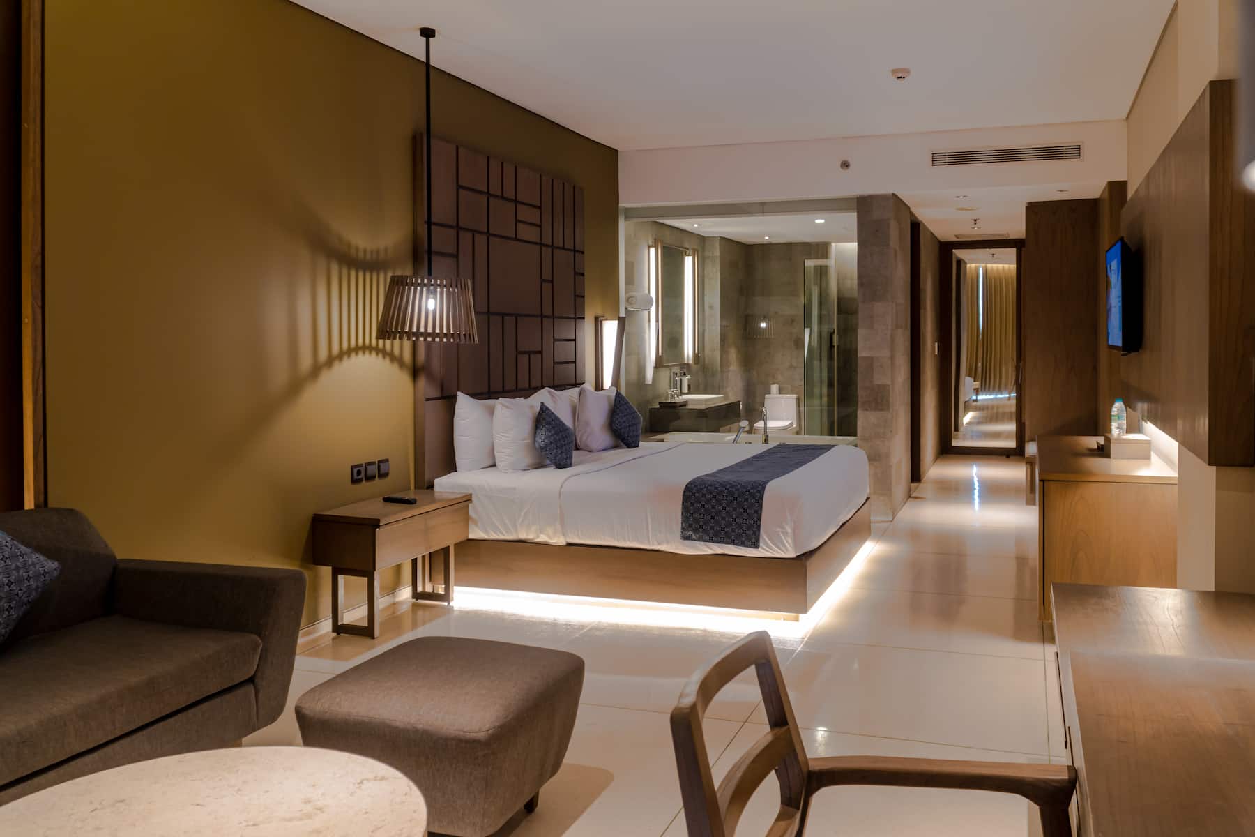 Guest room at the Wyndham Tamansari Jivva Resort Bali in Bali, Other than US/Canada