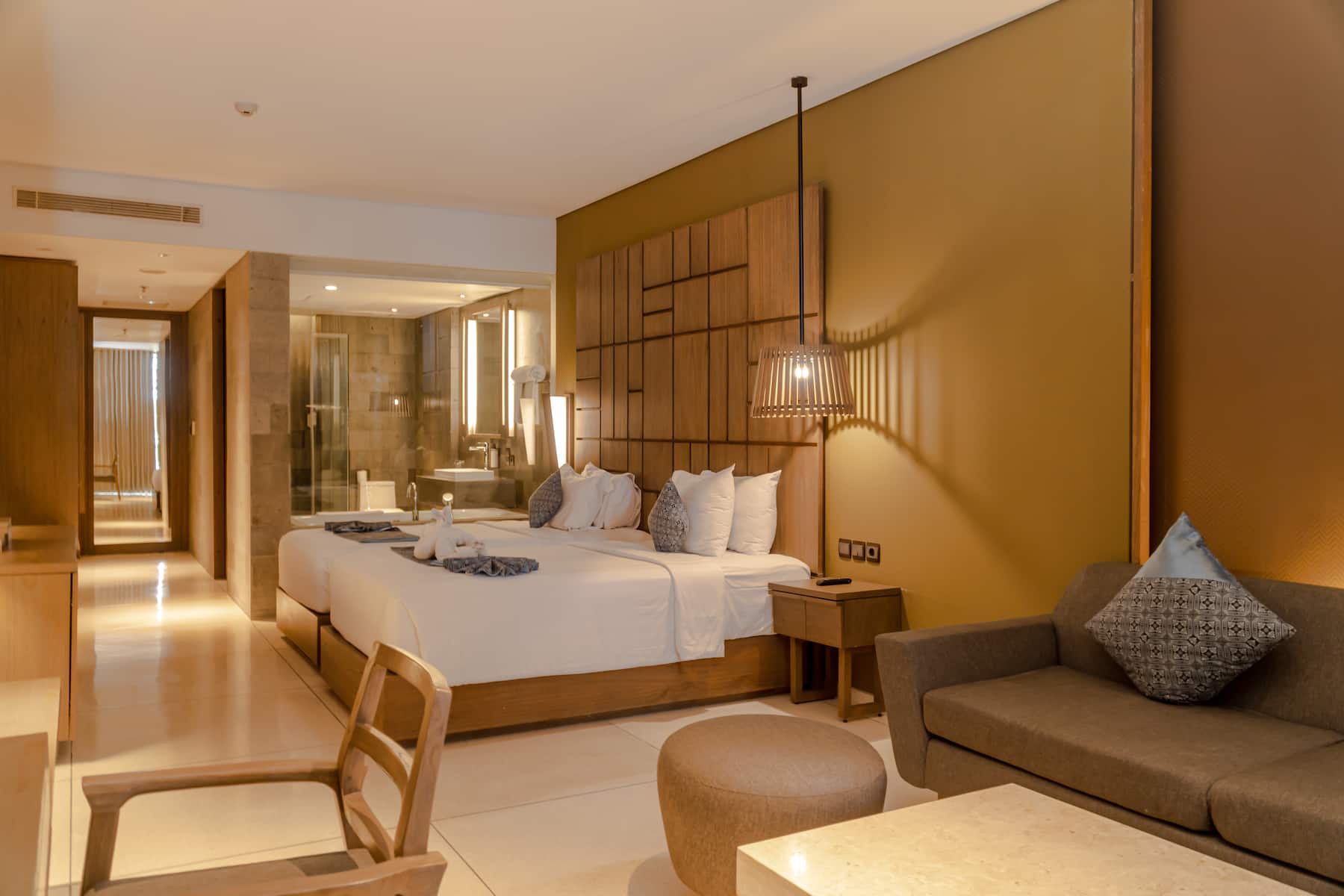 Guest room at the Wyndham Tamansari Jivva Resort Bali in Bali, Other than US/Canada