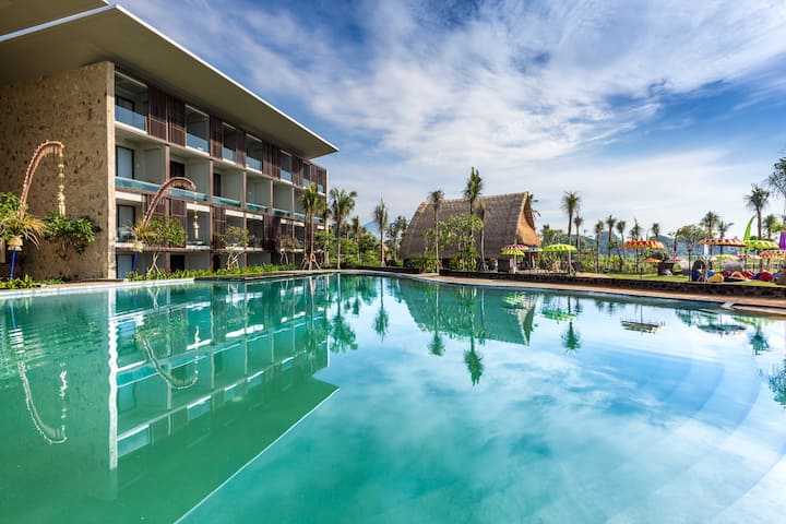 Pool at the Wyndham Tamansari Jivva Resort Bali in Bali, Other than US/Canada