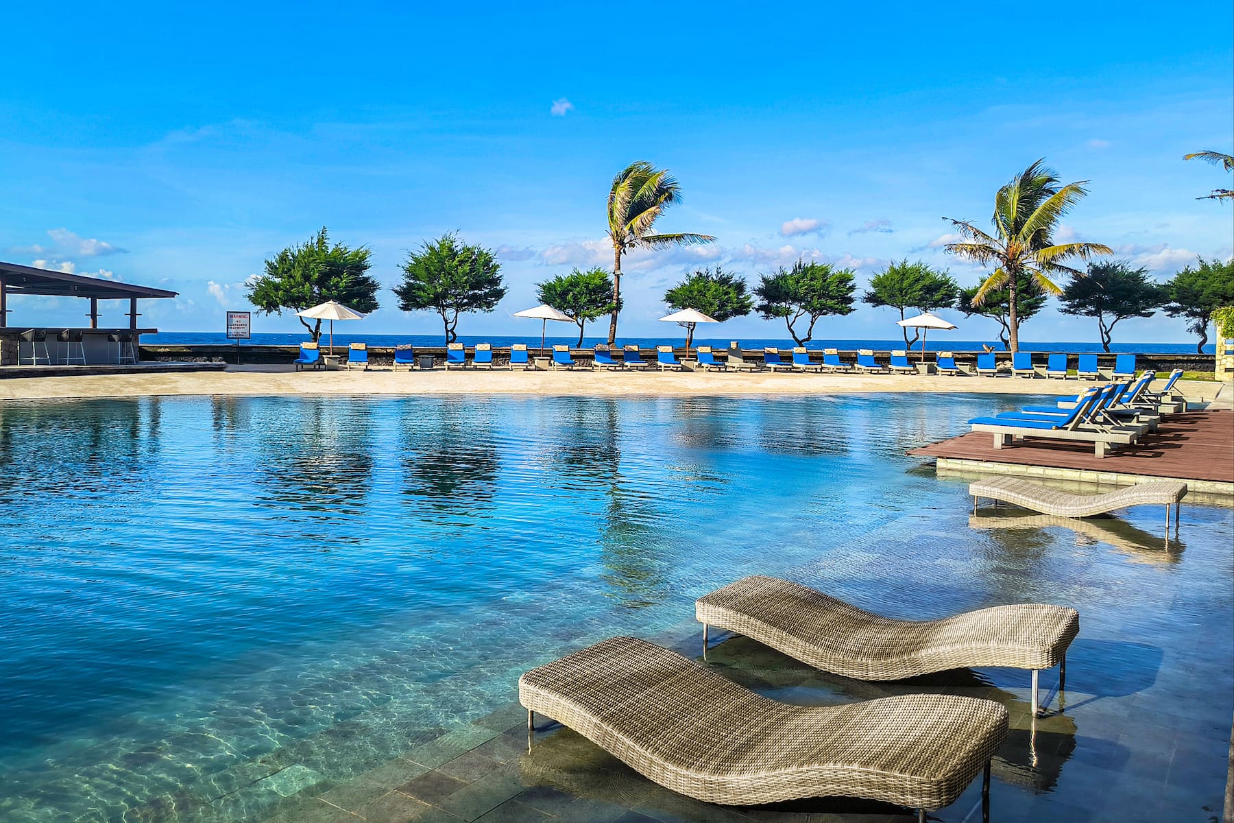 Pool at the Wyndham Tamansari Jivva Resort Bali in Bali, Other than US/Canada
