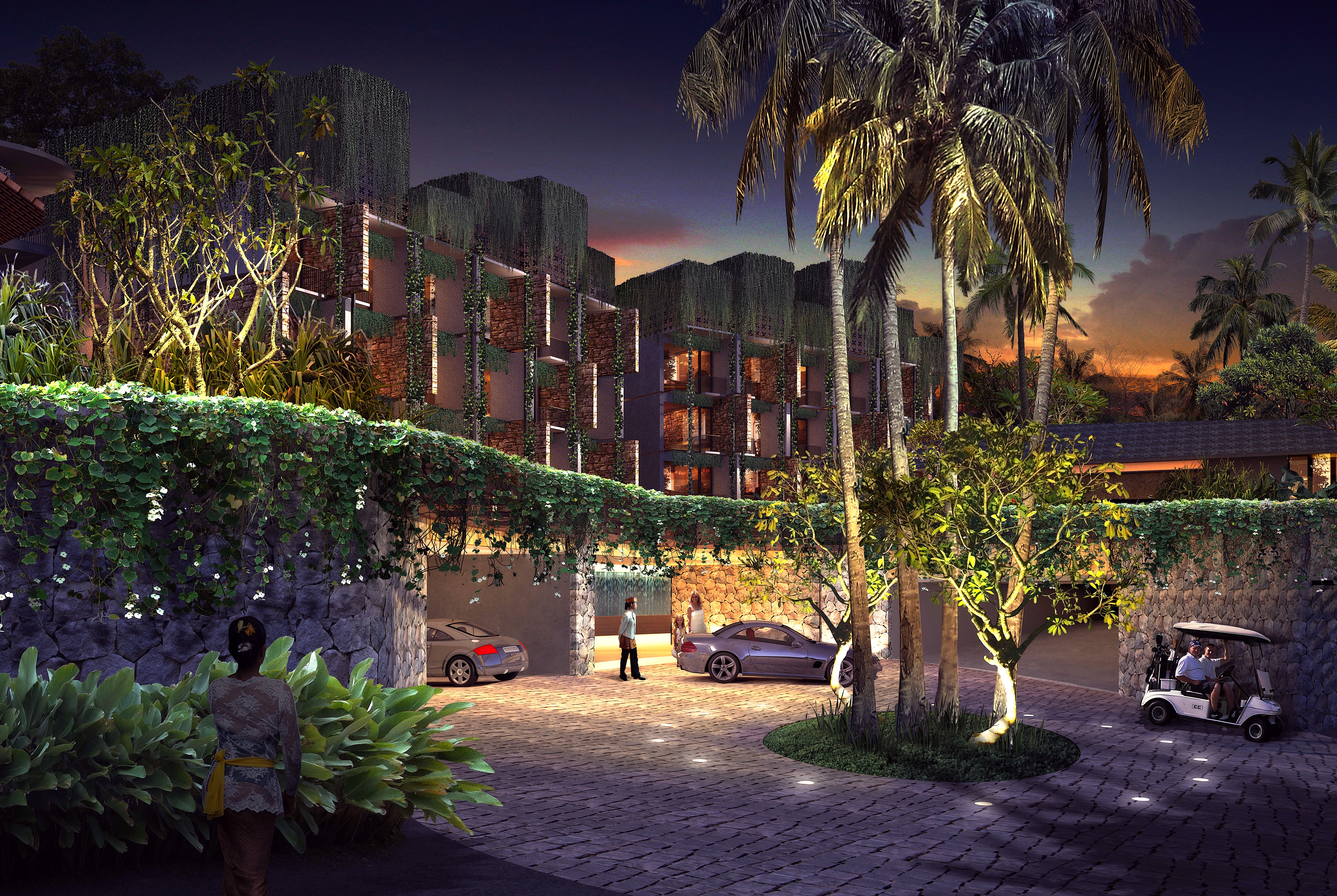 Exterior of Wyndham Dreamland Resort Bali hotel in Bali, Other than US/Canada