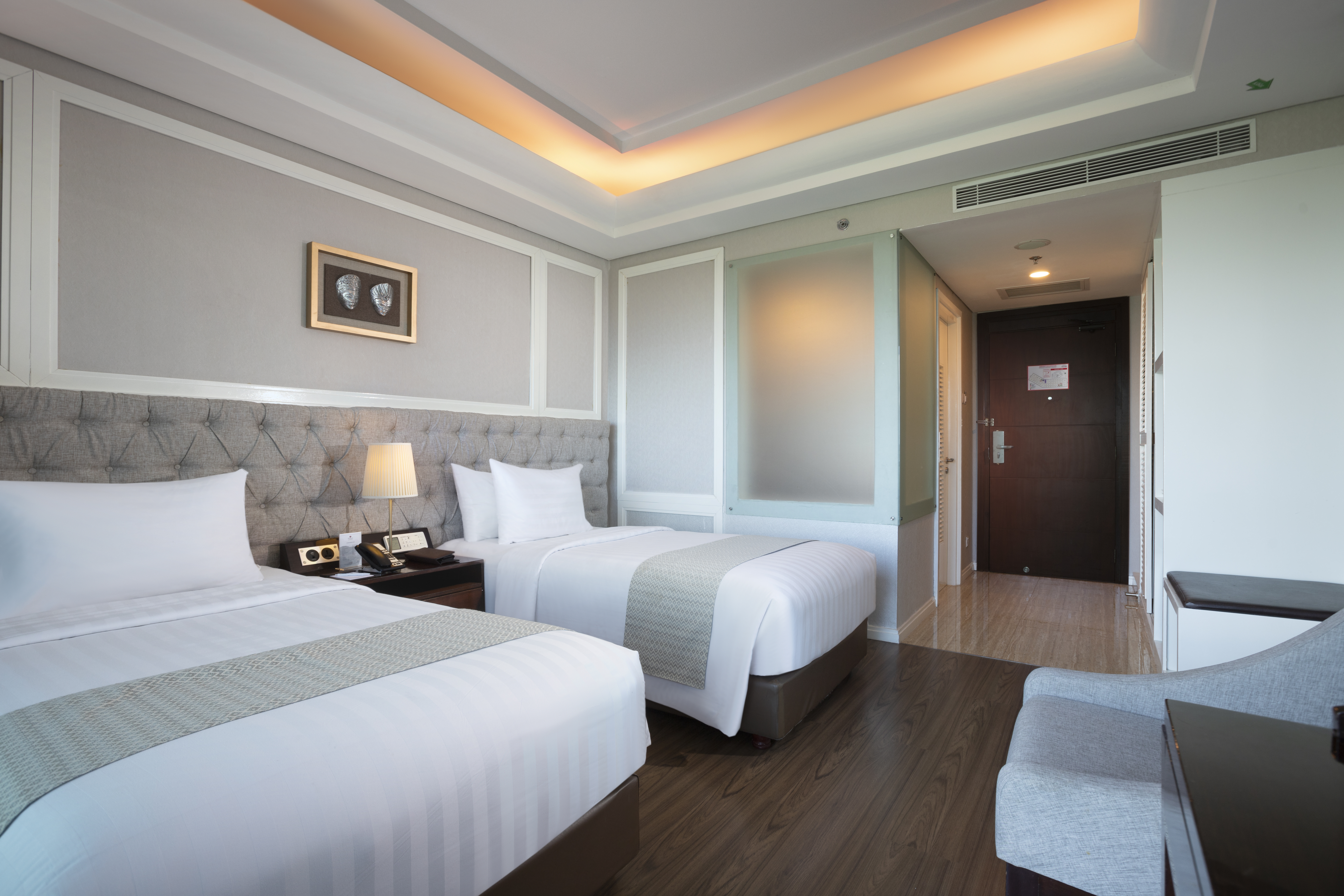 Guest room at the Wyndham Panbil Batam in Batam, Other than US/Canada