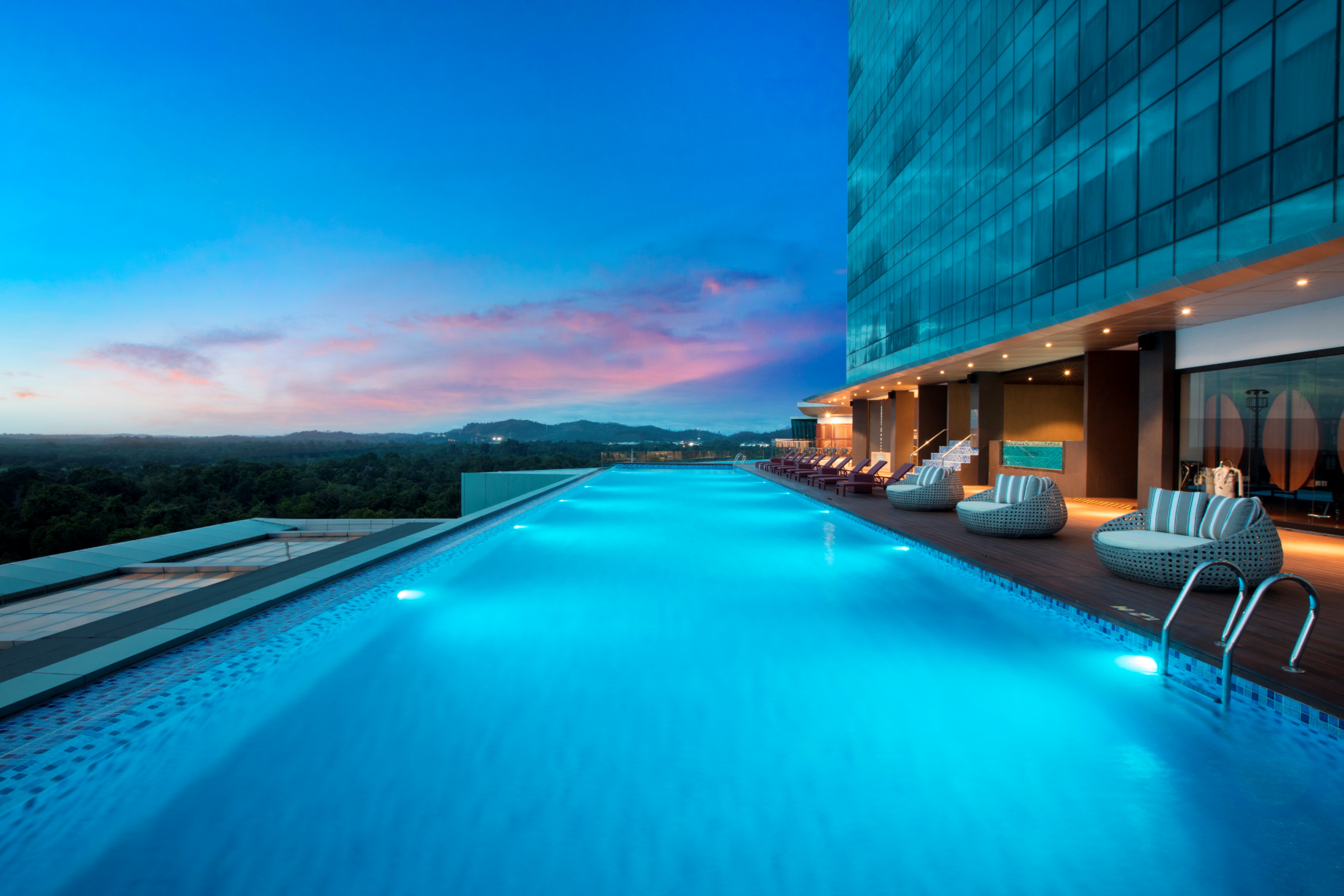 Pool at the Wyndham Panbil Batam in Batam, Other than US/Canada