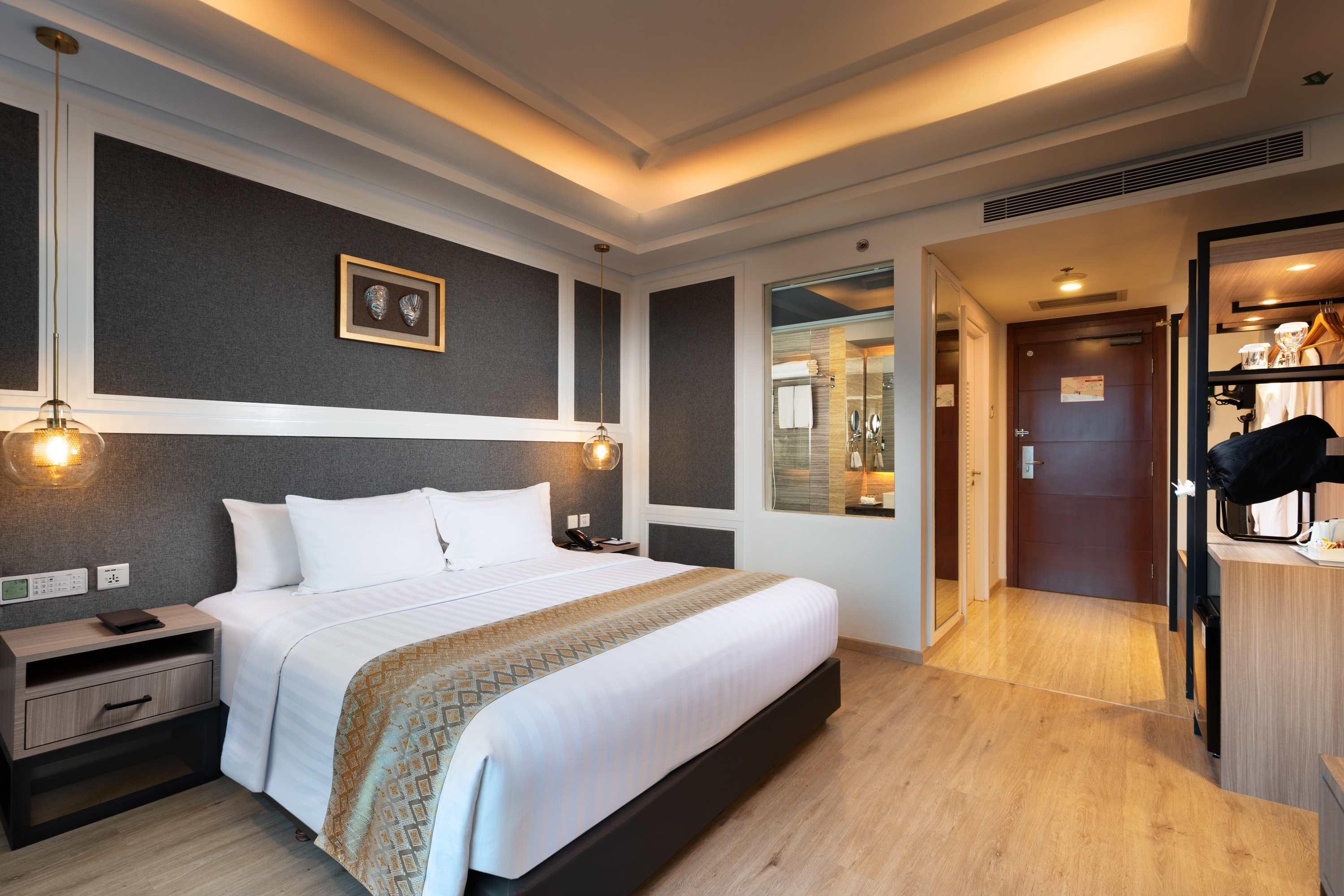 Guest room at the Wyndham Panbil Batam in Batam, Other than US/Canada