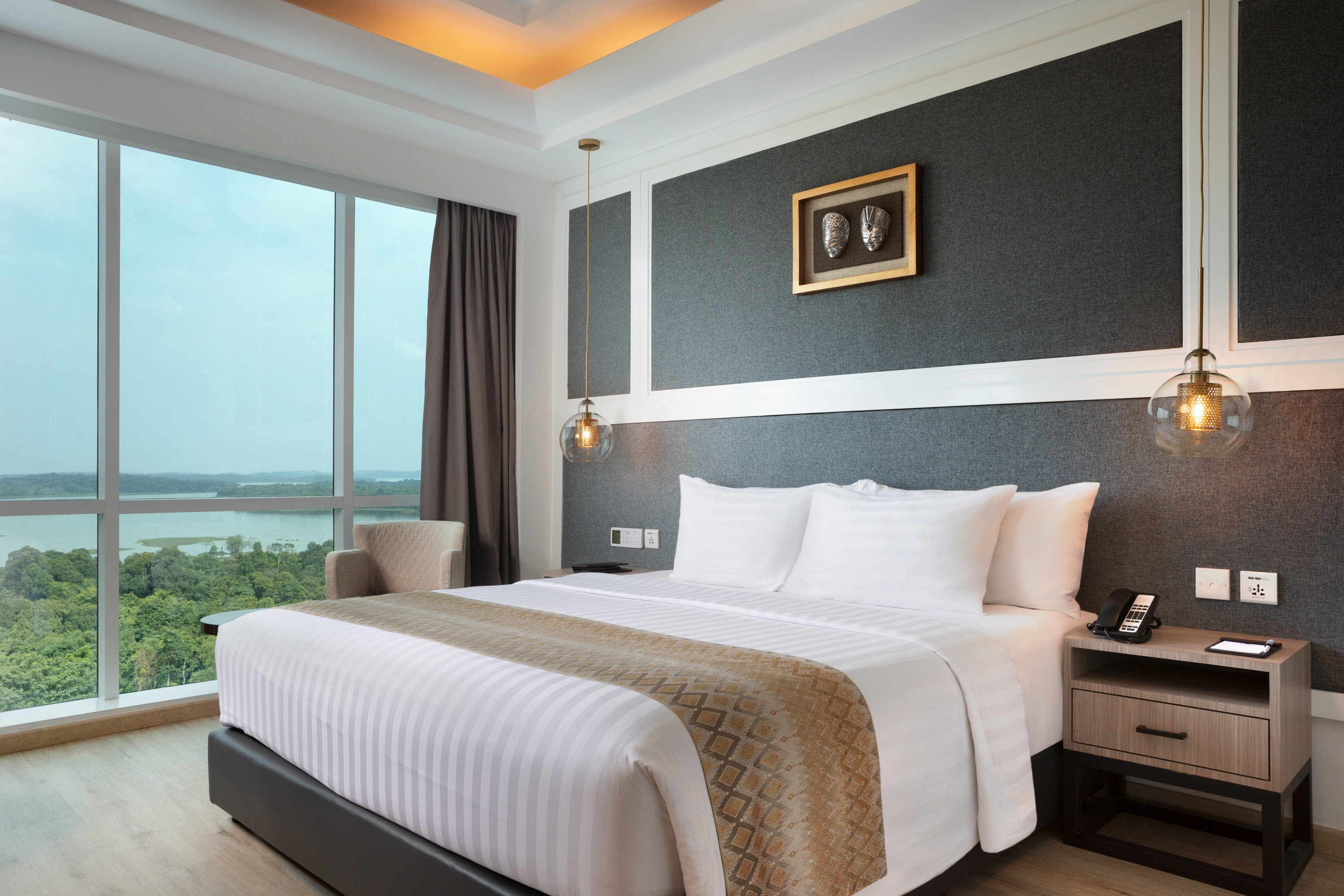 Guest room at the Wyndham Panbil Batam in Batam, Other than US/Canada