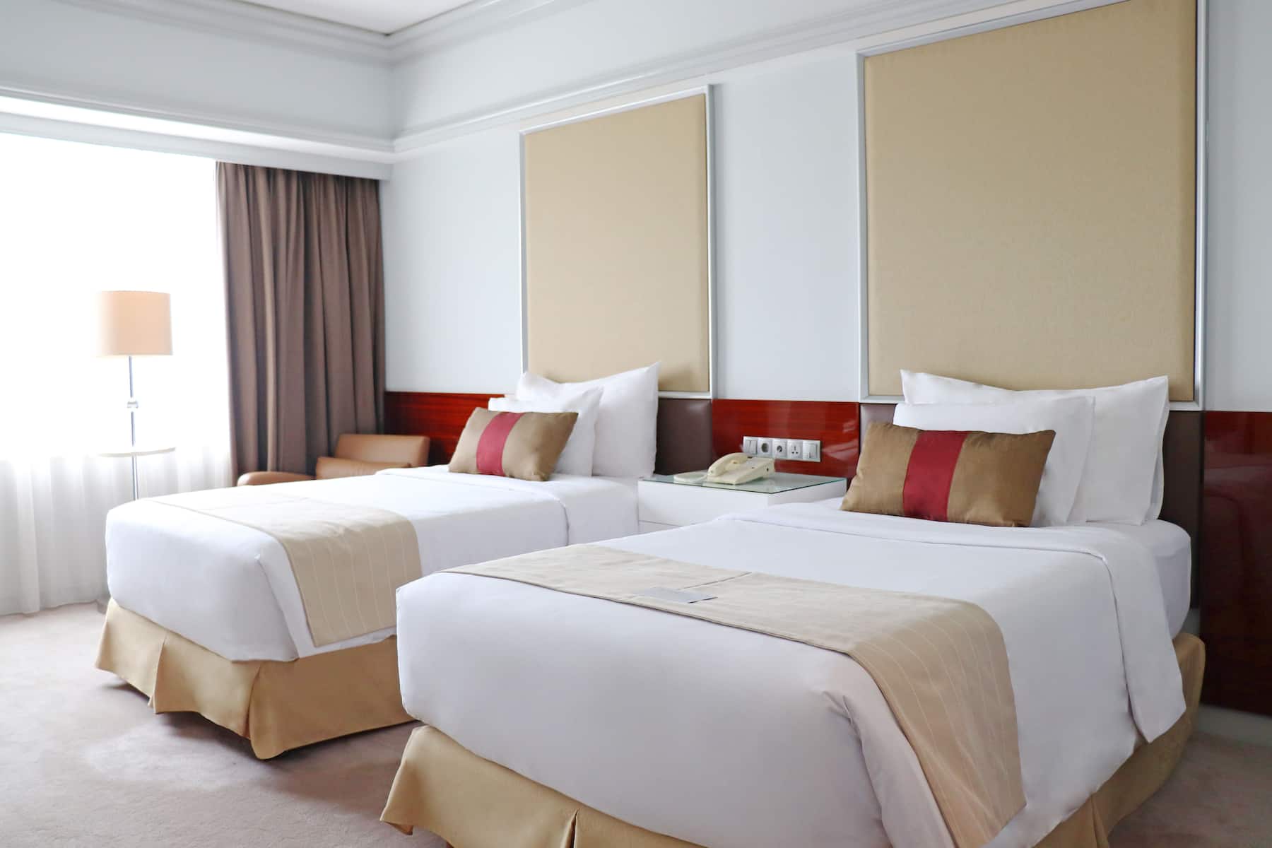 Guest room at the Wyndham Casablanca Jakarta in Jakarta, Other than US/Canada