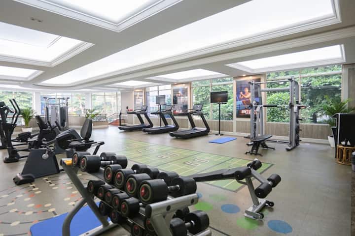 Fitness room at Wyndham Casablanca Jakarta in Jakarta, Other than US/Canada