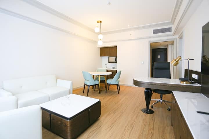 Guest room at the Wyndham Casablanca Jakarta in Jakarta, Other than US/Canada
