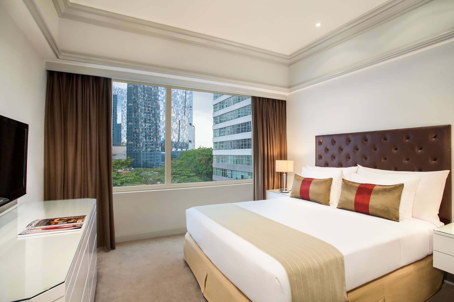Guest room at the Wyndham Casablanca Jakarta in Jakarta, Other than US/Canada