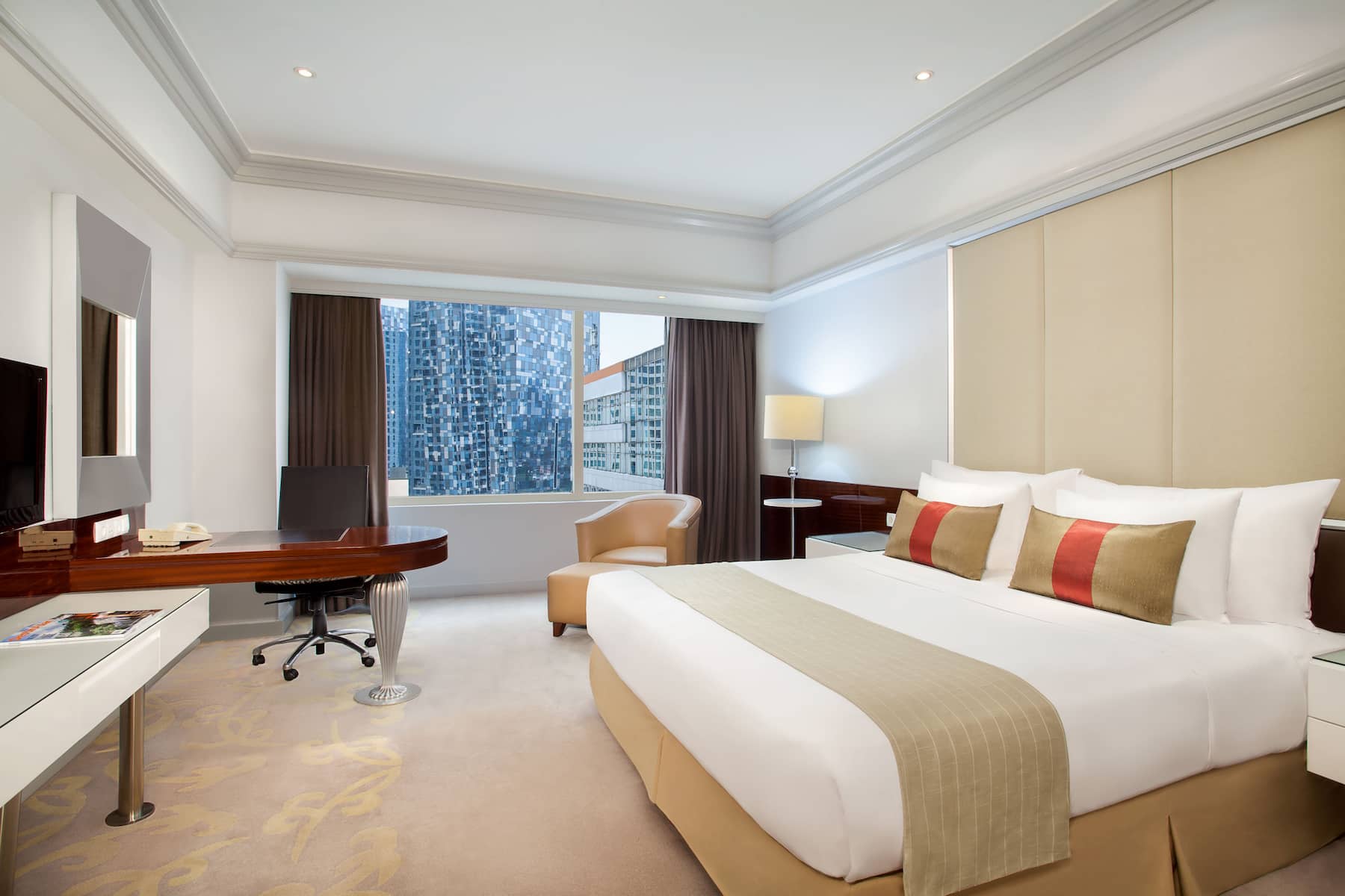 Guest room at the Wyndham Casablanca Jakarta in Jakarta, Other than US/Canada