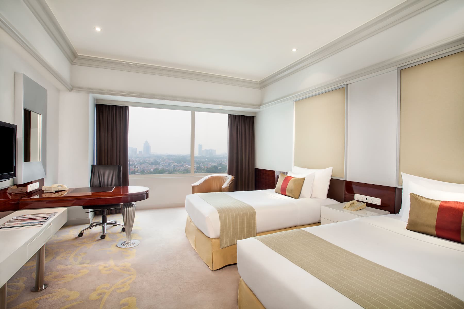 Guest room at the Wyndham Casablanca Jakarta in Jakarta, Other than US/Canada