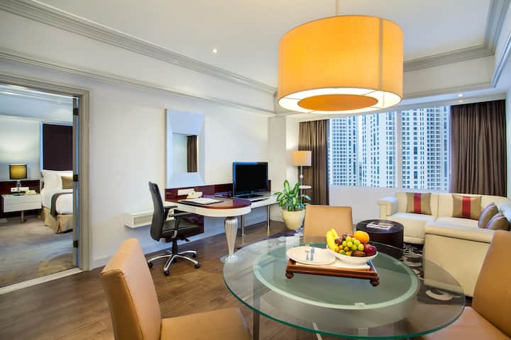 Wyndham Casablanca Jakarta suite living room in Jakarta, Other than US/Canada