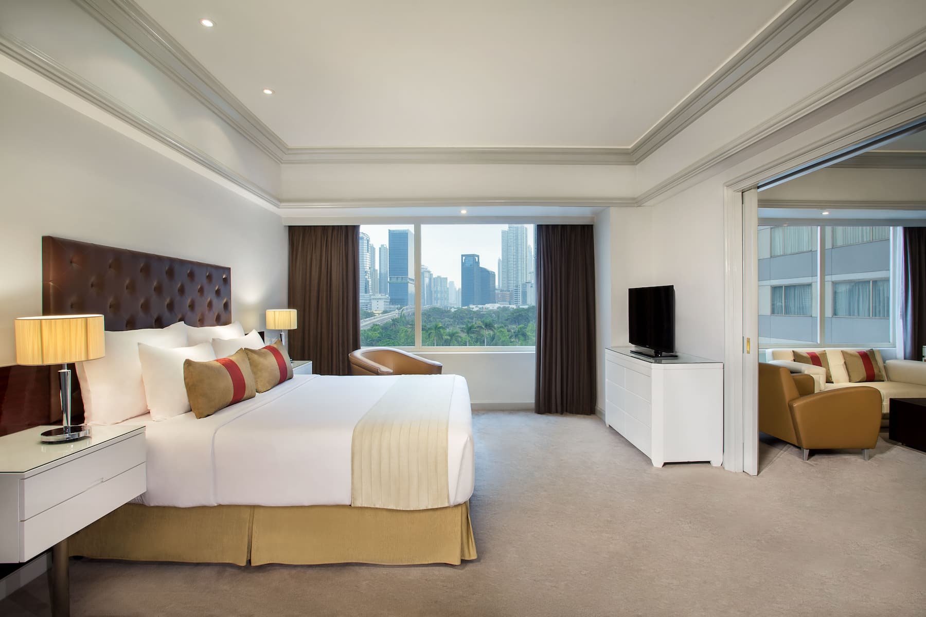 Guest room at the Wyndham Casablanca Jakarta in Jakarta, Other than US/Canada