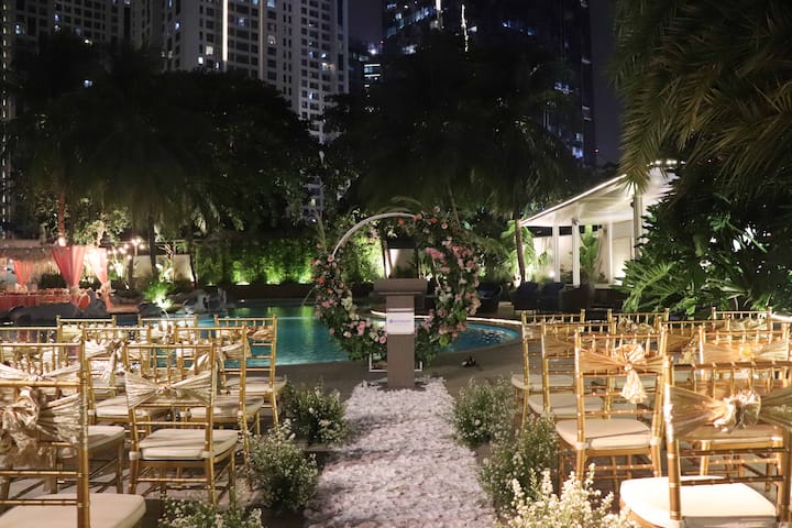 Wyndham Casablanca Jakarta ballroom wedding in Jakarta, Other than US/Canada