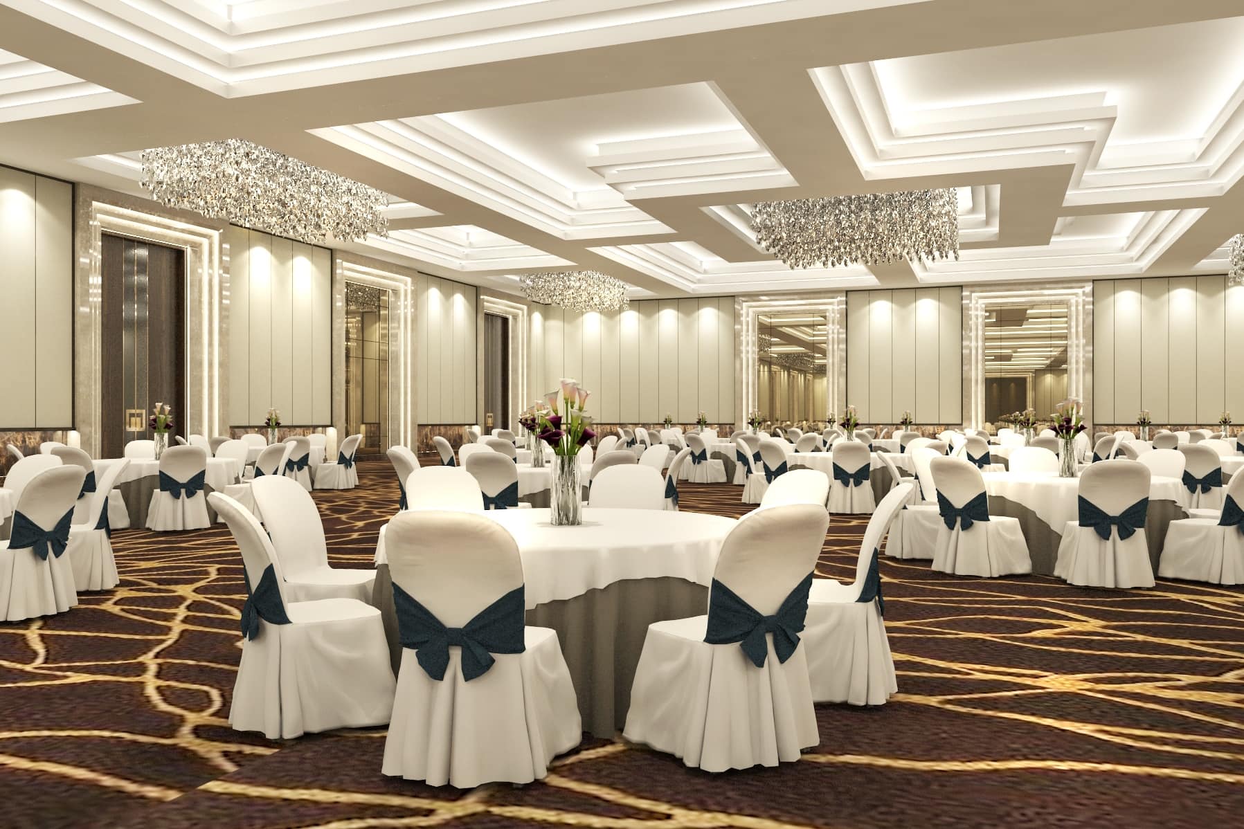Wyndham Opi Hotel Palembang ballroom in Palembang, Other than US/Canada