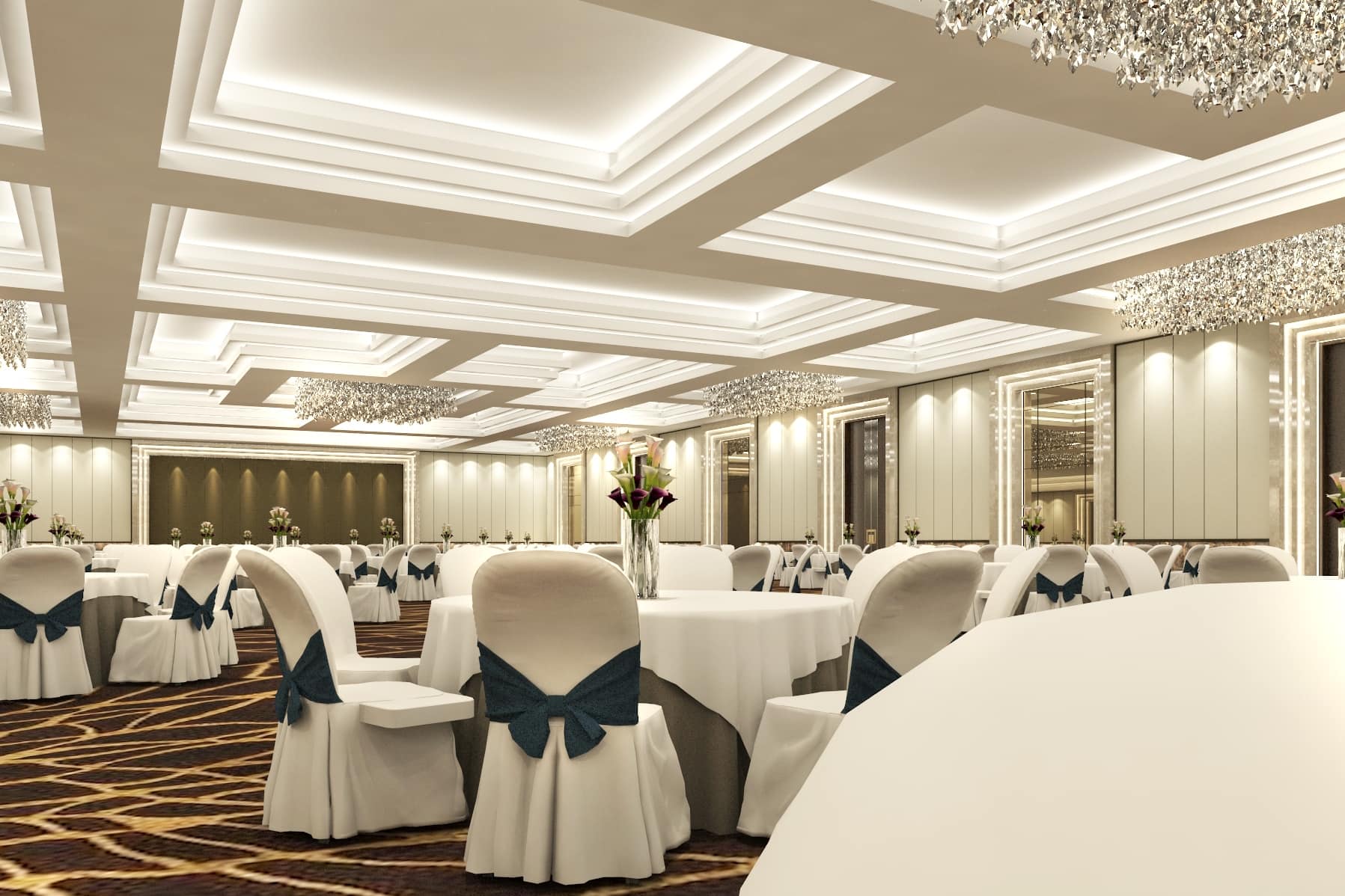 Wyndham Opi Hotel Palembang ballroom in Palembang, Other than US/Canada