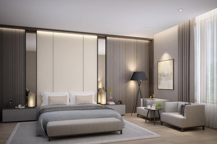 Guest room at the Wyndham Opi Hotel Palembang in Palembang, Other than US/Canada