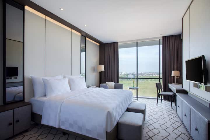 Guest room at the Wyndham Opi Hotel Palembang in Palembang, Other than US/Canada