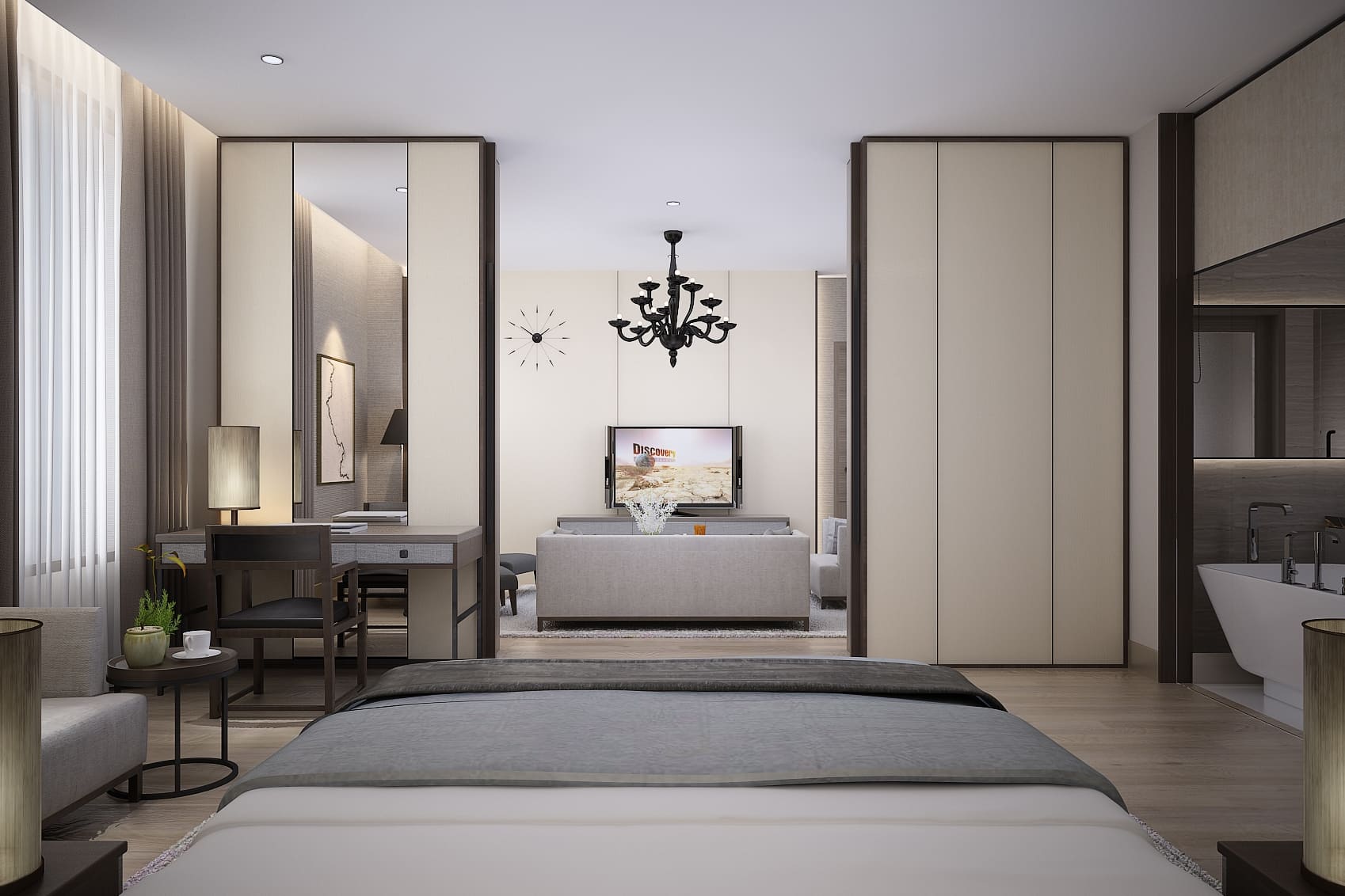 Guest room at the Wyndham Opi Hotel Palembang in Palembang, Other than US/Canada