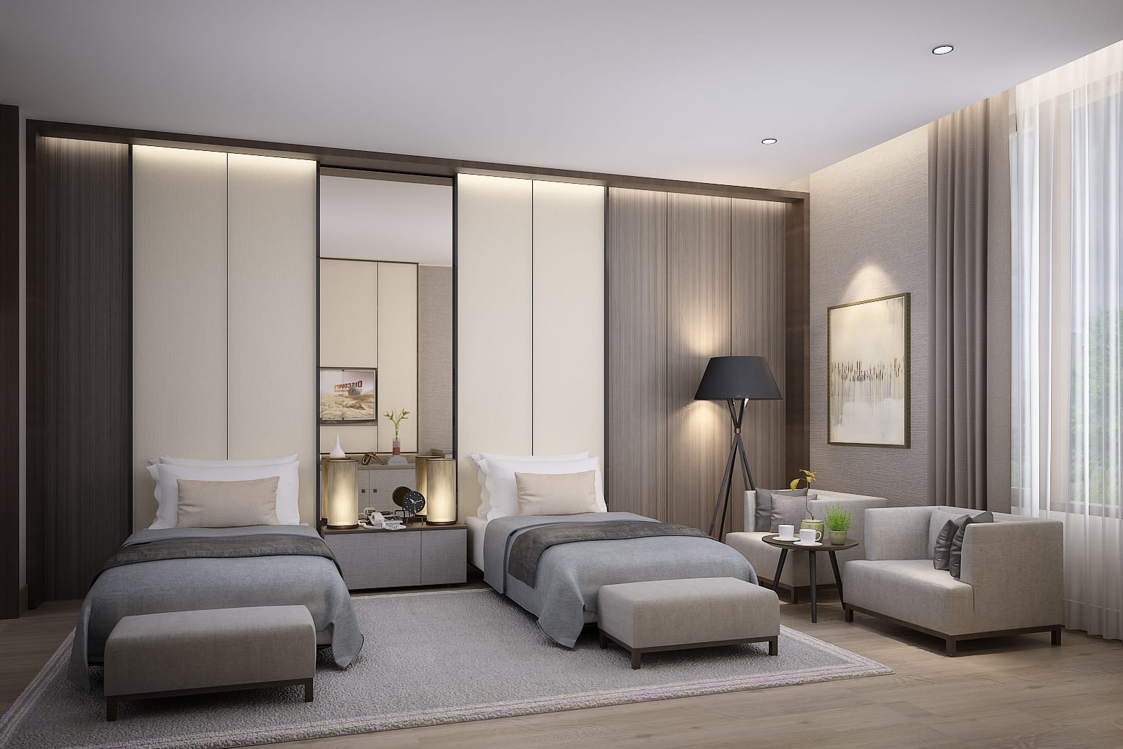 Guest room at the Wyndham Opi Hotel Palembang in Palembang, Other than US/Canada