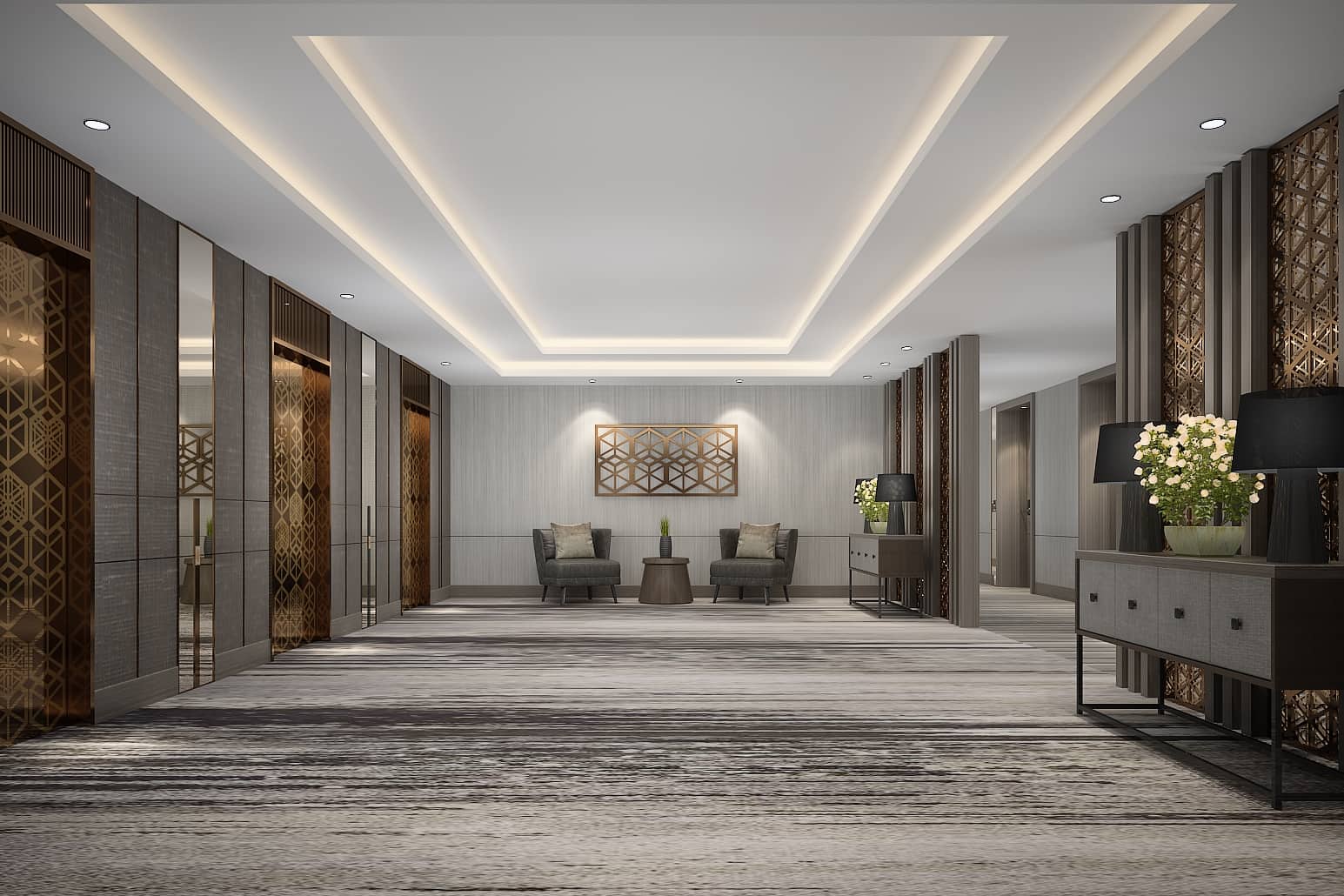 Wyndham Opi Hotel Palembang lobby feature in Palembang, Other than US/Canada