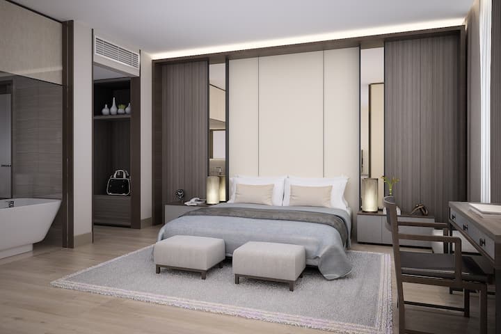 Guest room at the Wyndham Opi Hotel Palembang in Palembang, Other than US/Canada