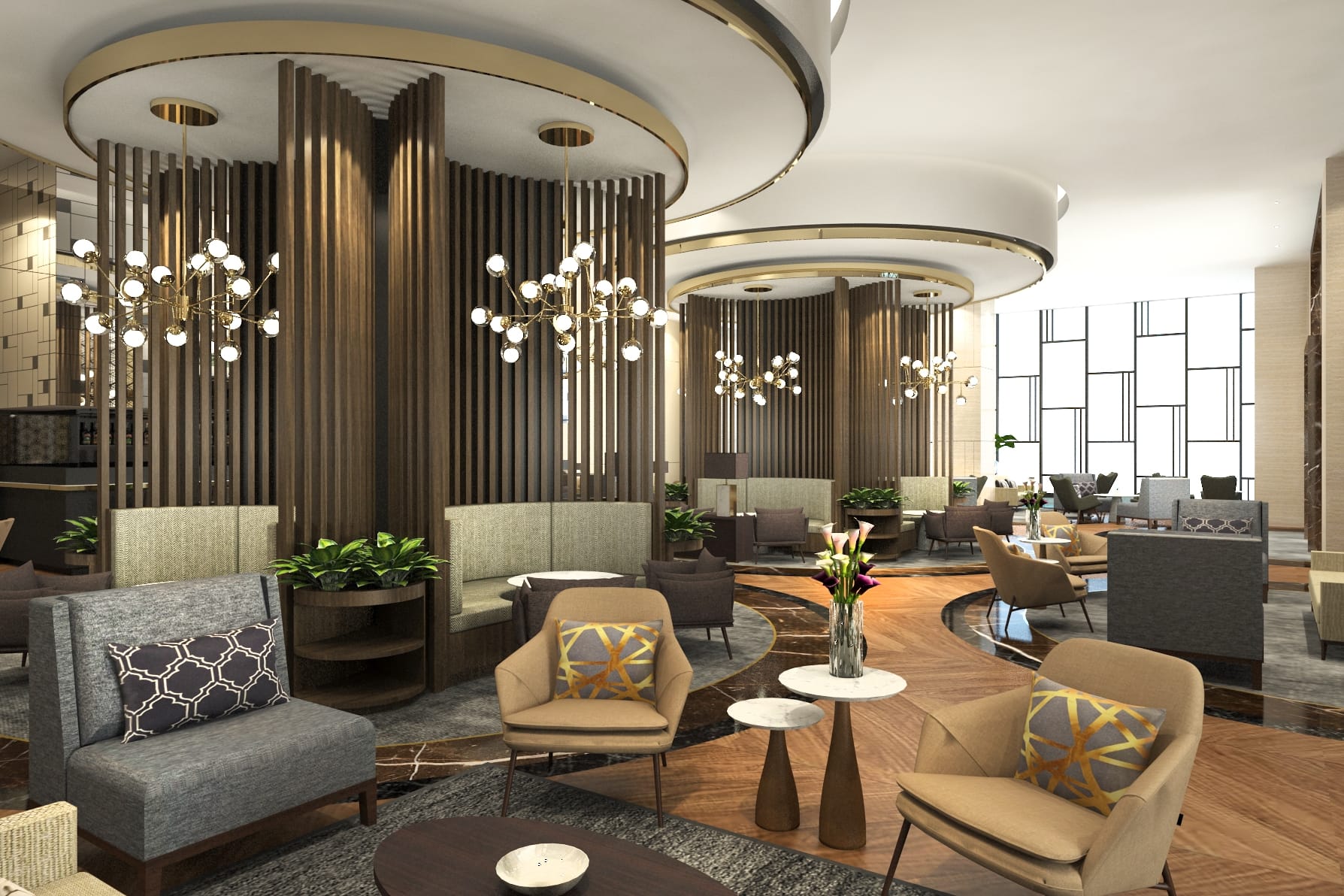 Bar at Wyndham Opi Hotel Palembang in Palembang, Other than US/Canada
