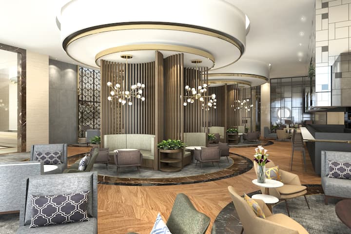 Bar at Wyndham Opi Hotel Palembang in Palembang, Other than US/Canada