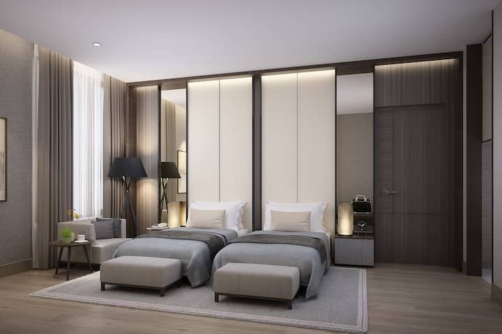 Guest room at the Wyndham Opi Hotel Palembang in Palembang, Other than US/Canada